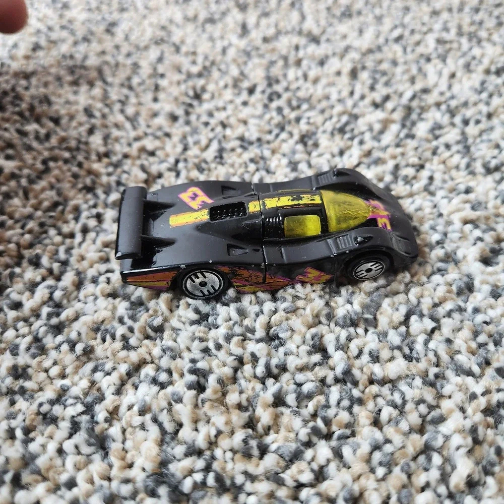 Hot Wheels black 2‎ Solaire CX4 diecast loose 1983 Malaysia